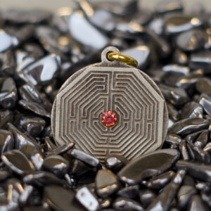 Amulet Of Bio Strenght and heart - with diamond